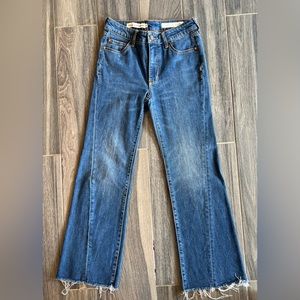 Pilcro Anthropologie High-Rise Flare Jeans Size 25/0